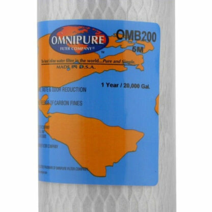 Cartuccia carbon block altezza 20" Omnipure OMB200 - immagine 2
