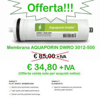 Membrana AQUAPORIN DWRO3012-500 in offerta